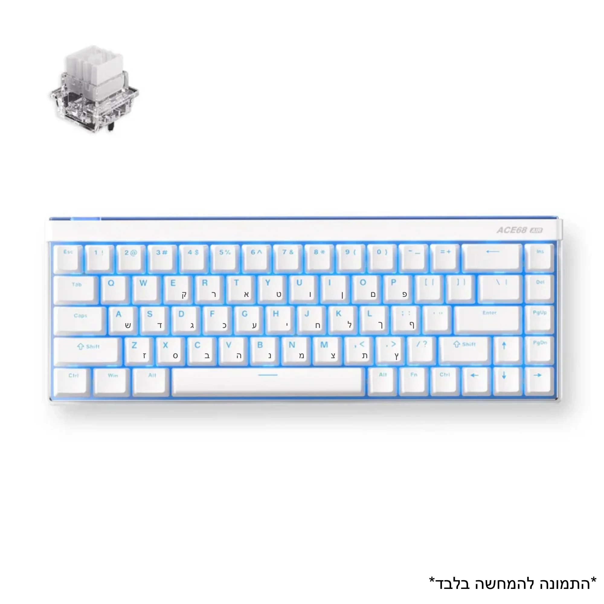 מקלדת גיימינג MCHOSE Ace 68 Air - Image 9