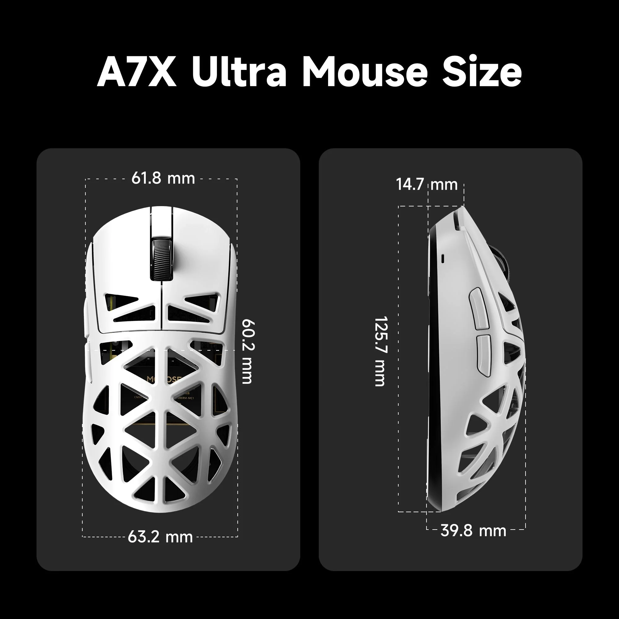 עכבר גיימינג MCHOSE A7X Ultra - Image 6