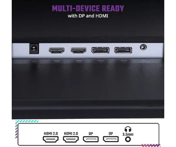 מסך Cooler Master GM27SS IPS 0.5MS 165HZ FHD - Image 3