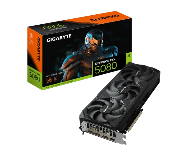 GIGABYTE GeForce RTX 5080 WINDFORCE OC SFF 16G